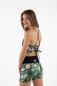 Preview: Green Jungle Bustier - Sport BH/ Bikini Oberteil (wendbar)